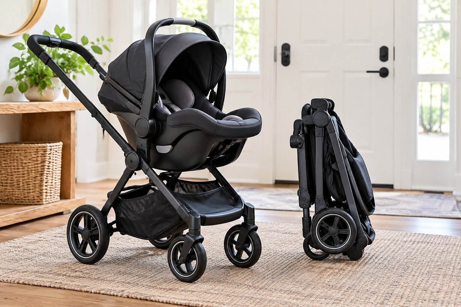 Car Seat Stroller Combo for Travel