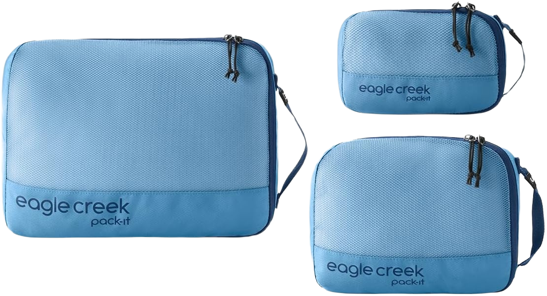 Eagle Creek Pack-It Reveal Cube Set XS S M, best premium compression packing cubes