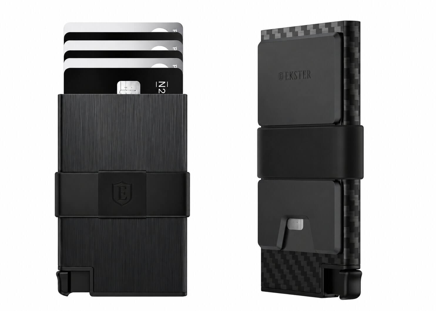 Ekster Aluminum Cardholder, best travel wallets pick for smart trackable design