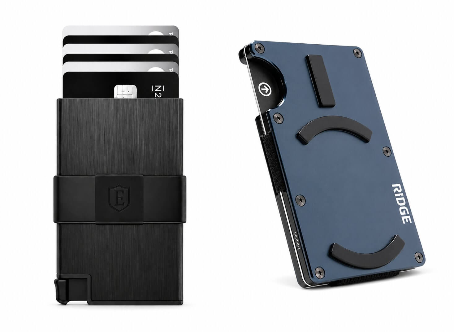 The Ridge Wallet, one of the best travel wallets for slim RFID protection