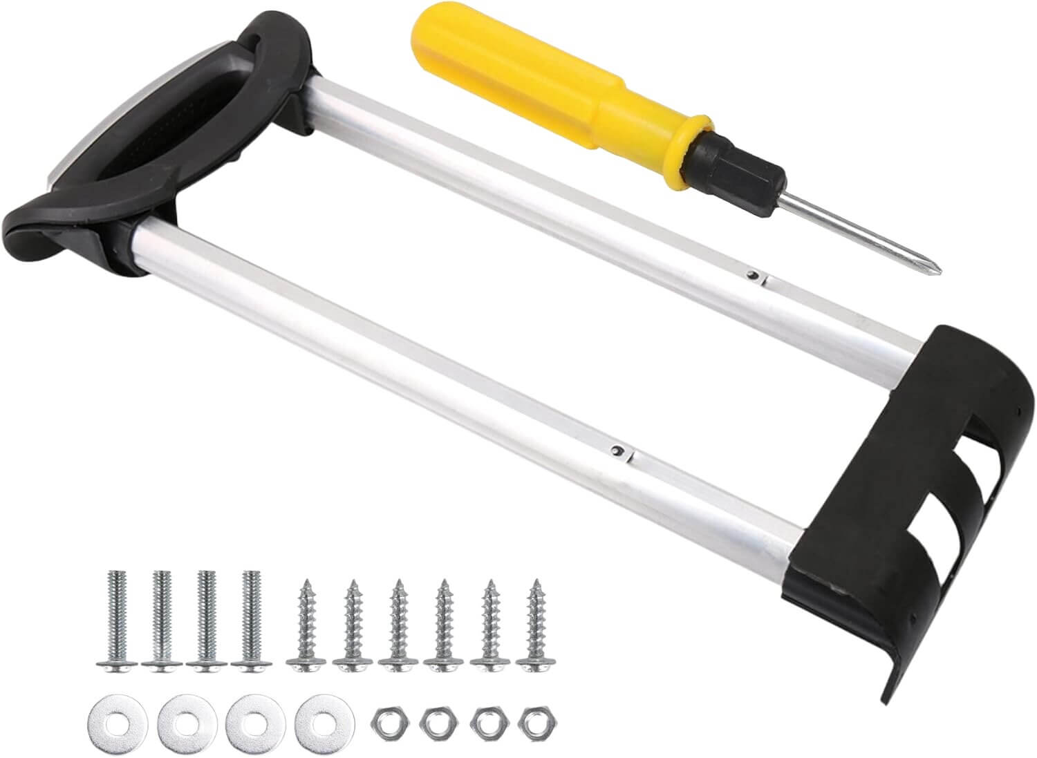 Telescoping handle replacement part for suitcase