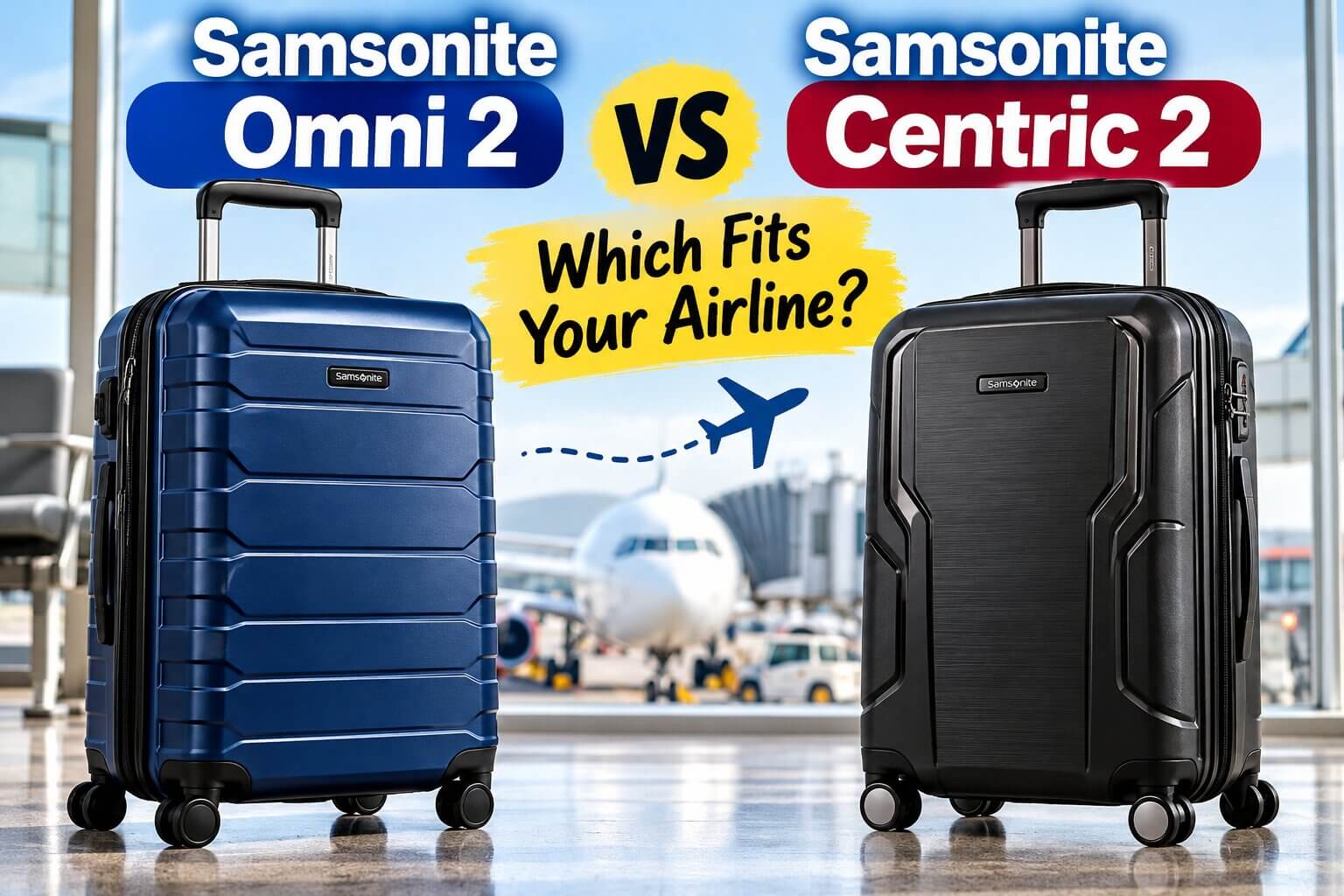 Samsonite Omni 2 vs Centric 2
